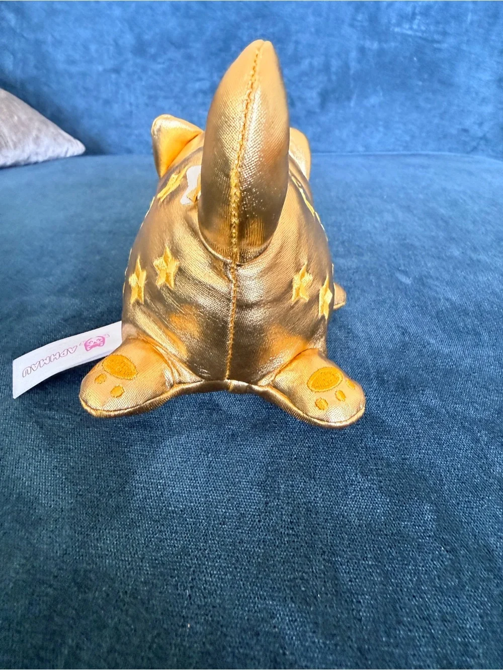 Aphmau MeeMeow 6” Gemstone Gold Shooting Star Cat Elemental